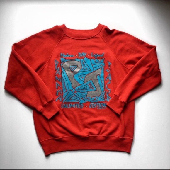 VTG Panama Jack Modern Day Legend Sweatshirt -Sz L - Picture 1 of 8